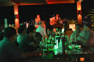 Rooftop Bar Performance of Harold's Hotel Cebu